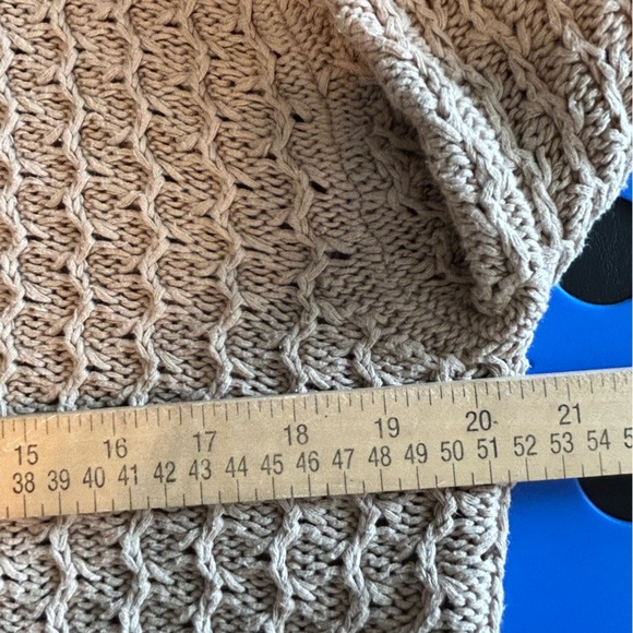 J.Jill Textured Stitch Pullover Sweater 100% Cotton Size Medium - Picture 5 of 6